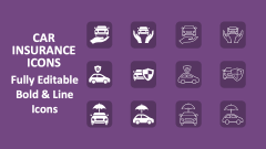 Car Insurance Icons - Slide 1
