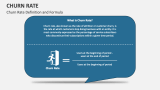 Definition and Formula of Churn Rate - Slide 1