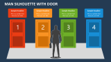 Man Silhouette with Door - Slide 2