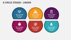 6 Circle Stages - Linear - Slide