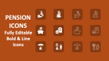 Pension Icons - Slide 1