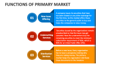 Functions of Primary Market - Slide 1