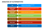 Analysis of Alternatives - Slide 3