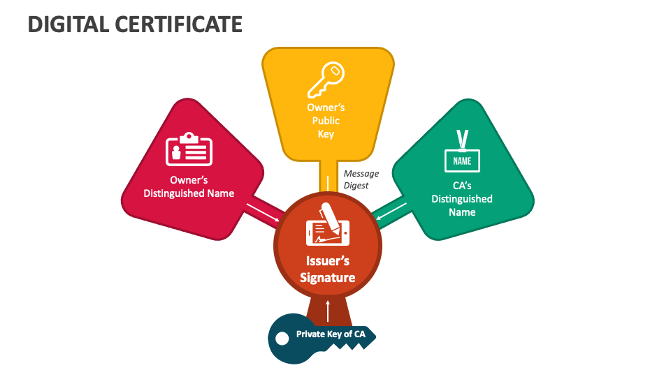 Digital Certificate PowerPoint and Google Slides Template PPT Slides