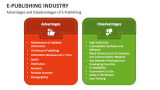 Advantages and Disadvantages of E-Publishing Industry- Slide 6