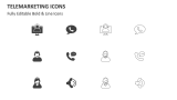 Telemarketing Icons - Slide 2