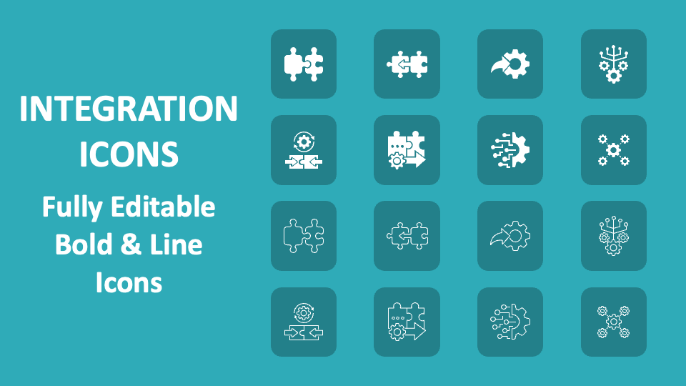 Integration Icons for PowerPoint and Google Slides - PPT Slides