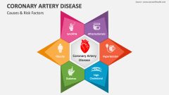 Causes & Risk Factors of Coronary Artery Disease - Slide 1