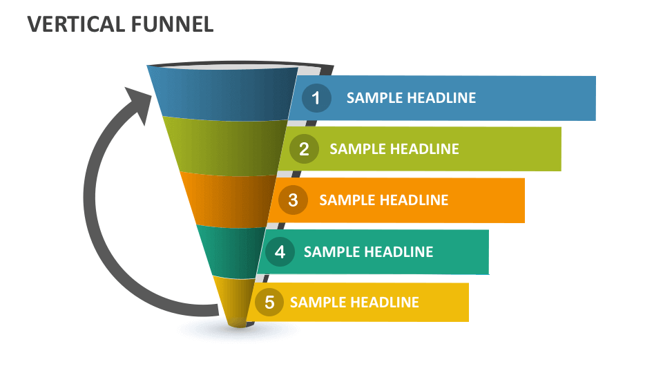 Vertical Funnel PowerPoint Presentation Slides PPT Template