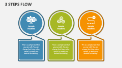 3 Steps Flow - Slide
