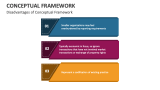 Disadvantages of Conceptual Framework - Slide 5