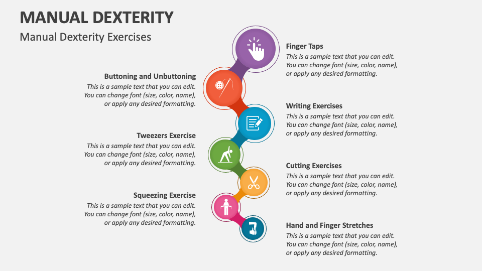 Manual dexterity powerpoint and google slides template ppt slides