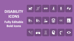 Disability Icons - Slide 1