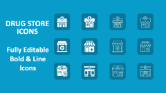 Drug Store Icons - Slide 1
