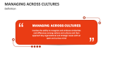 Managing Across Cultures Definition - Slide 2