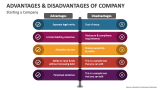 Advantages and Disadvantages of Starting a Company - Slide 2