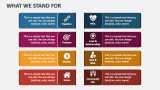 What We Stand For - Slide 2