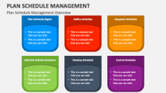 Plan Schedule Management Overview - Slide 1