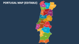 Portugal Map (Editable) - Slide 2