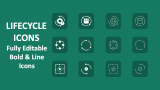 Lifecycle Icons - Slide 1