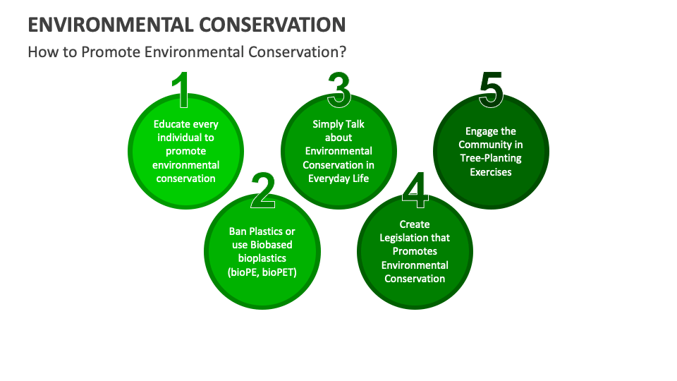 Environmental Conservation PowerPoint and Google Slides Template PPT Slides