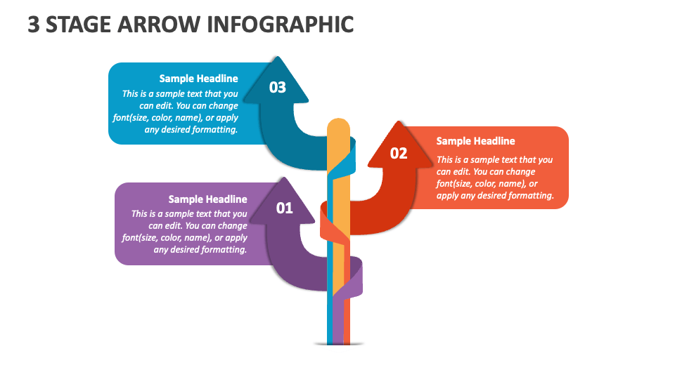Free 3 Stage Arrow Infographic PowerPoint Presentation Template ...