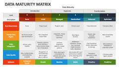 Data Maturity Matrix - Slide 1