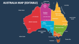 Australia Map (Editable) - Slide 2