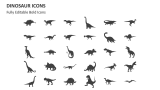 Dinosaur Icons - Slide 2