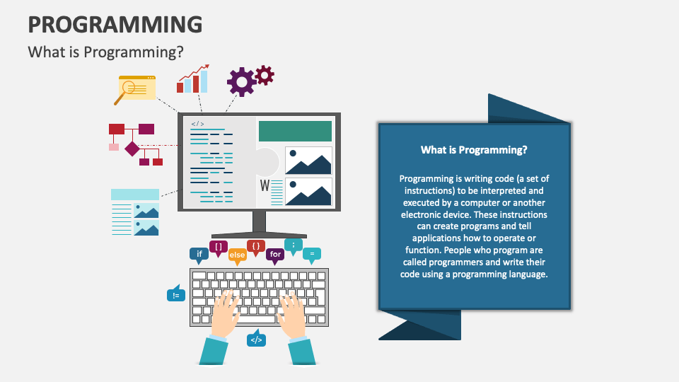 Programming PowerPoint and Google Slides Template - PPT Slides