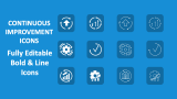Continuous Improvement Icons - Slide 1