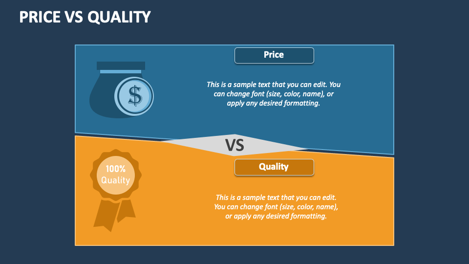 price-vs-quality-powerpoint-presentation-slides-ppt-template