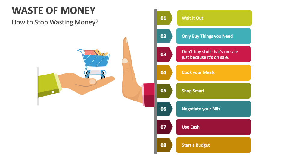 Waste of Money PowerPoint and Google Slides Template PPT Slides(02)