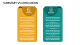 Summary Vs Conclusion - Slide 1