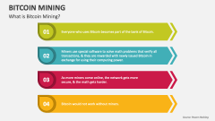 What is Bitcoin Mining? - Slide 1