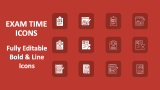 Exam Test Icons - Slide 1