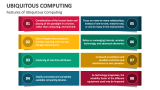 Features of Ubiquitous Computing - Slide 2