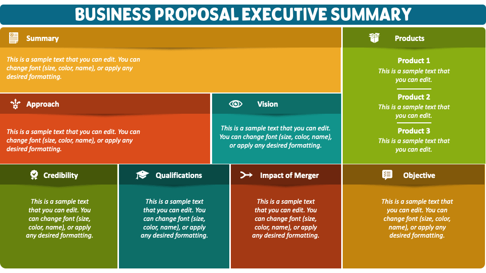 Business Proposal Executive Summary PowerPoint and Google Slides