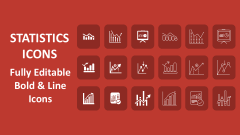 Statistics Icons - Slide 1