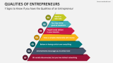 7 Signs to Know if you have the Qualities of an Entrepreneur - Slide 1