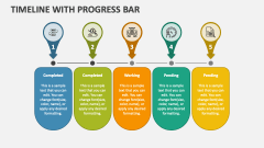 Timeline with Progress Bar - Slide 1