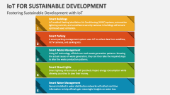 Fostering Sustainable Development with IoT - Slide 1