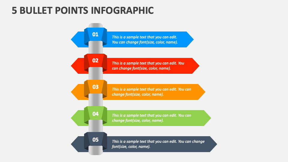 google presentation bullet points