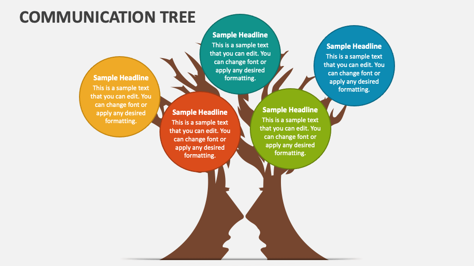 Communication Tree Animated Ppt Template NBKomputer Communication Tree Animated Ppt Template NBKomputer