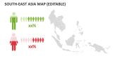 South-East Asia Map (Editable) - Slide 6