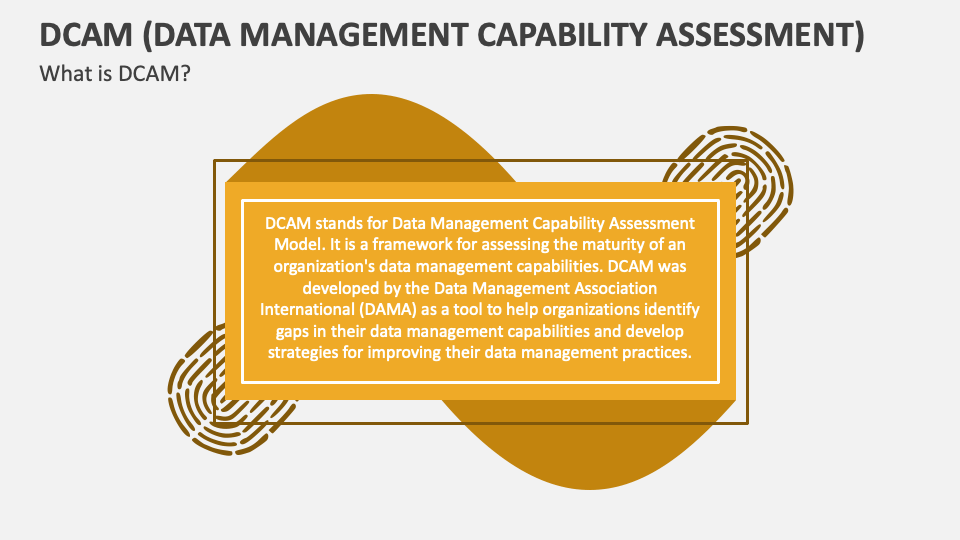 DCAM (Data Management Capability Assessment) PowerPoint and Google