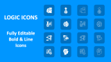 Logic Icons - Slide 1