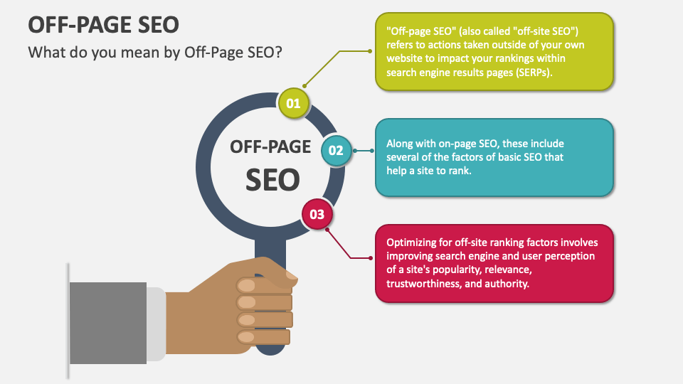 Off Page SEO PowerPoint And Google Slides Template PPT Slides off-page-seo-powerpoint-and-google-slides-template-ppt-slides
