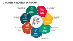 7 Points Circular Diagram - Slide