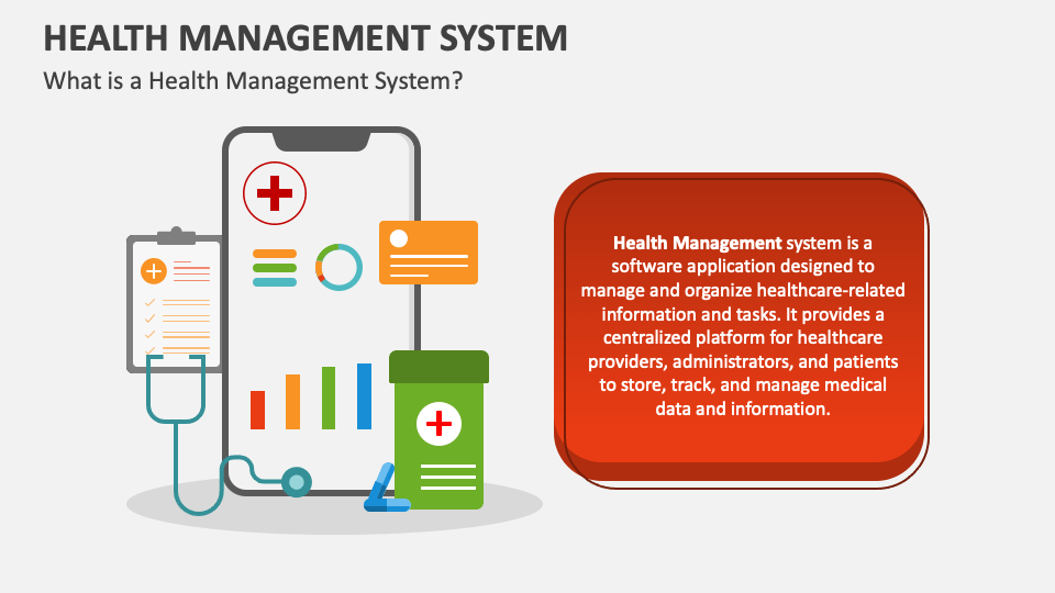 Health Management System PowerPoint and Google Slides Template - PPT Slides